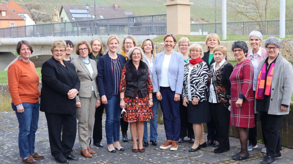 Der neu gewählte Bezirksvorstand der Frauen Union Nordwürttemberg